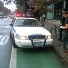 Cop Blocks Bike Lane To Ticket Cyclists For Not Using Lane